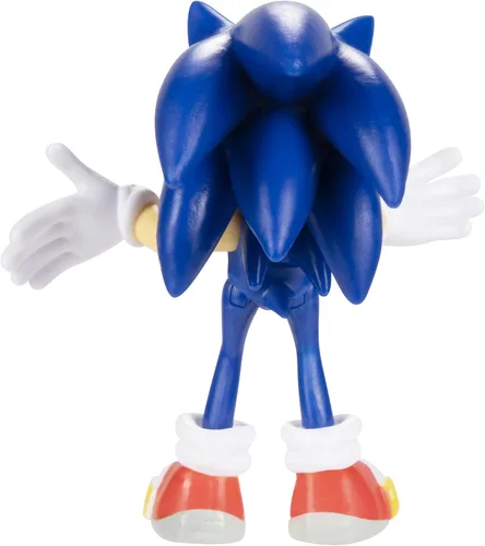 Miniatura 4 de Sonic The Hedgehog Figura de acción de 2.5 pulgadas, juguete coleccionable de Sonic moderno
