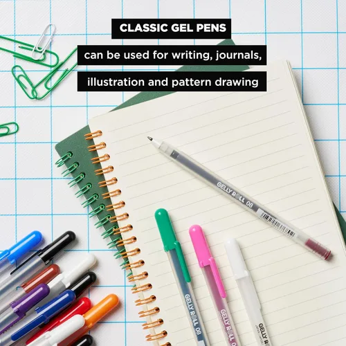 Miniatura 4 de Sakura Gelly Roll Classic, punta fina, colores pueden variar, 5