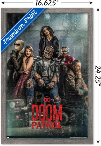 Miniatura 3 de Trends International DC Comics TV Doom Patrol - Póster de pared de hoja del grupo uno