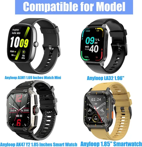 Miniatura 3 de Compatible con cargador de reloj inteligente Anyloop, cable de carga magnético de repuesto USB compatible con Anyloop ALW1 de 1.69 pulgadas Watch