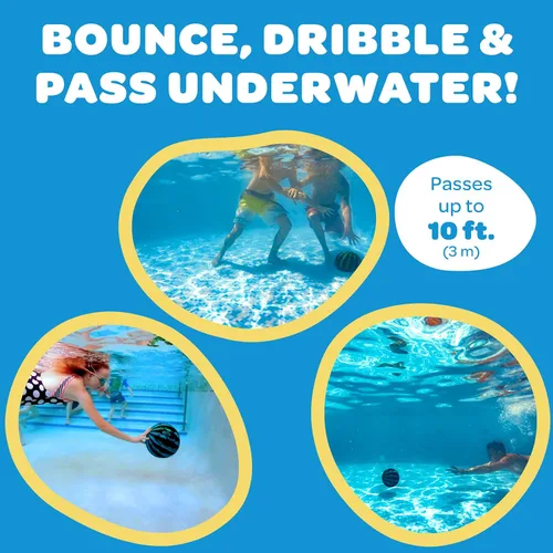 Miniatura 3 de Watermelon Ball – El mejor juego de piscina para pases bajo el agua, regate, buceo y juegos de piscina para adolescentes, niños o adultos, pelota