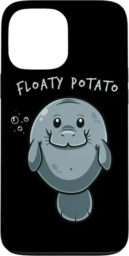 Miniatura 23 de iPhone 11 Floaty Potato Manatí Chubby Sirena Sea Vaca Animal Estuche de Regalo