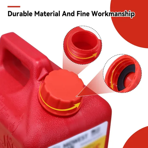Miniatura 2 de Mapleza 4 tapas para latas de gasolina de 1/2/5 galones, tapa de repuesto perfecta para latas de gasolina apta para latas de gas Midwest, Briggs