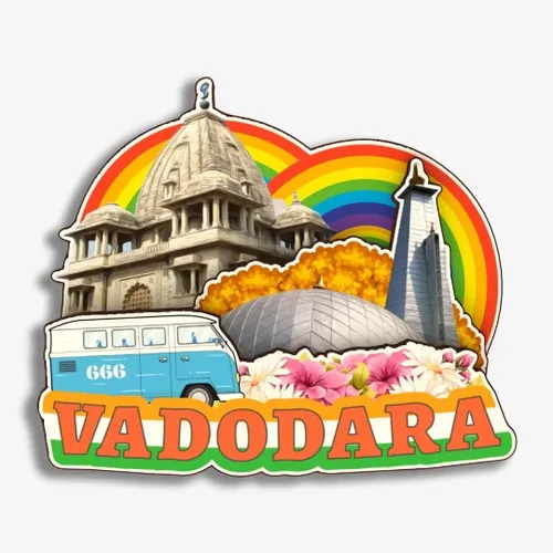 Miniatura 14 de Jaipur India - Imán de nevera de madera 3D de madera hecha a mano para viajes, recuerdos de la ciudad, imán para nevera, decoración del hogar