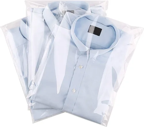 Miniatura 3 de Bolsas de plástico de celofán resellables transparentes para embalaje de camisas, ropa y productos, 100 bolsas de celofán grandes de 12 x 16 pulgadas