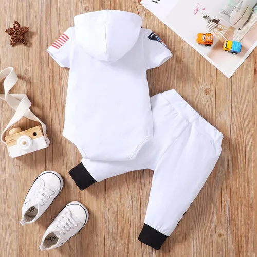 Miniatura 3 de Disfraz de Halloween para bebé, disfraz de uniforme recién nacido con sombrero
