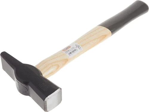 Miniatura 3 de Picard Martillo de herrero 1500g - Patrón sueco, Martillo de cabeza cruzada, Cabeza de acero forjado y aleado, Bordes chaflanados, Recubierto