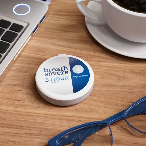 Miniatura 6 de BREATH SAVERS Latas de mentas sin azúcar con sabor a menta, 1.27 oz (8 unidades)