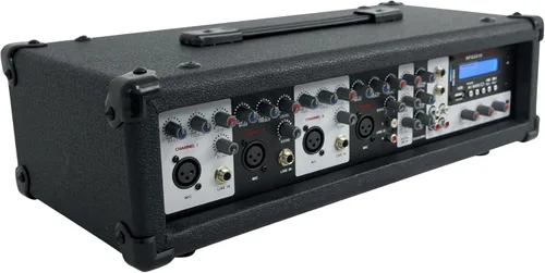 Miniatura 8 de Rockville - Paquete de Sistema PA Mezclador/Amplificador + Altavoces de 10 Pulgadas + Soportes + Micrófonos + Bluetooth, (RPG2X10)