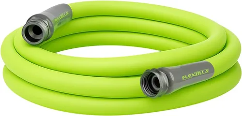 Flexzilla - Manguera de jardín de uso general de 5/8 pulgadas x 15 pies, manguera de agua ligera para todo tipo de clima, resistente y flexible,