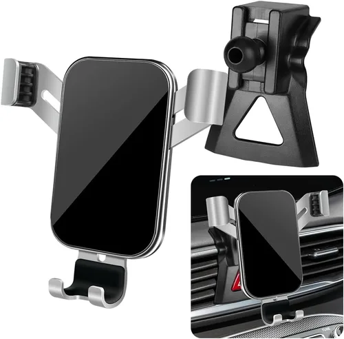 Soporte de teléfono de coche para Hyundai Santa Fe 2019 2020 2021 2022 2023 y Santa Fe Hybrid 2021-2023 Accesorios para interiores de automóvil,