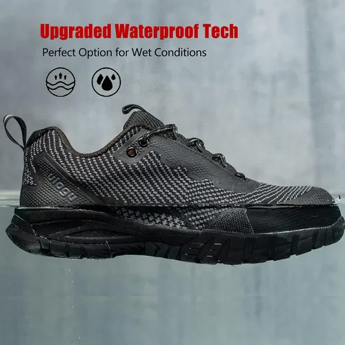 Miniatura 2 de ulogu Zapatos impermeables para hombres y mujeres, ligeros, antiaceite, antideslizantes, para servicio de alimentos, trabajo, zapatos deportivos