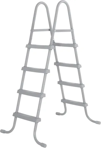 Miniatura 10 de Bestway Flowclear - Escalera de piscina sobre el suelo de 42 pulgadas, con marco de metal resistente a la corrosión