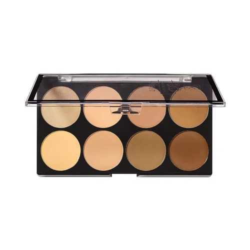 Miniatura 2 de Ruby Kisses Paleta de contorno de polvo 3D Medio oscuro Define tus pómulos, perfecciona tu nariz y esculpe tu mandíbula Multicolor