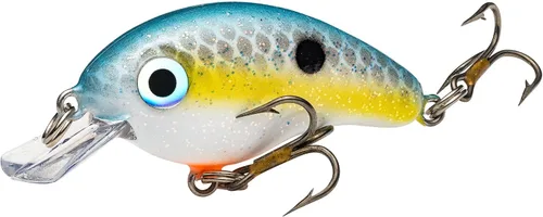 Miniatura 3 de Strike King Señuelo de pesca Bitsy Pond Minnow Crankbait, 3/32 oz, irresistible para los peces Sexy Shad