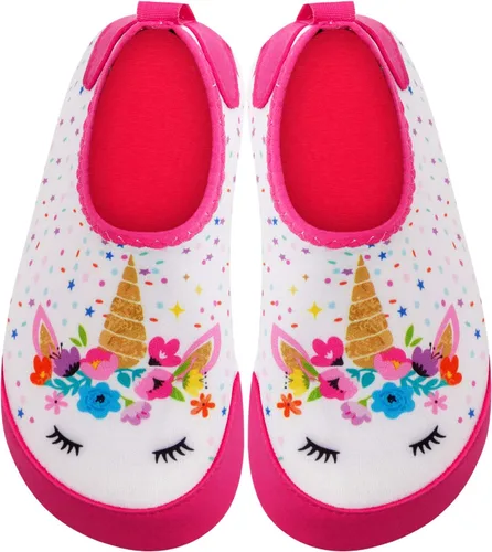 Miniatura 3 de Joinfree - Zapatos acuáticos de natación para niños y niñas, calcetines acuáticos de secado rápido, zapatos con sensación de pies descalzos