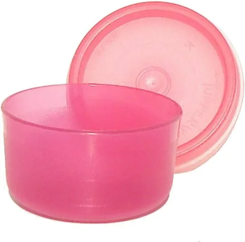 Miniatura 2 de Tupperware Smidget Tiny Treasure Mini Bowl en fucsia transparente con sello rosa transparente