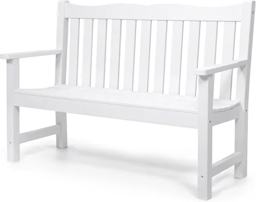 Miniatura 17 de Stoog Banco de Exterior para 2 Personas para Todo Clima, Capacidad de 800 libras Banco de Jardín de Plástico HIPS para Patio, Patio Trasero, Porche