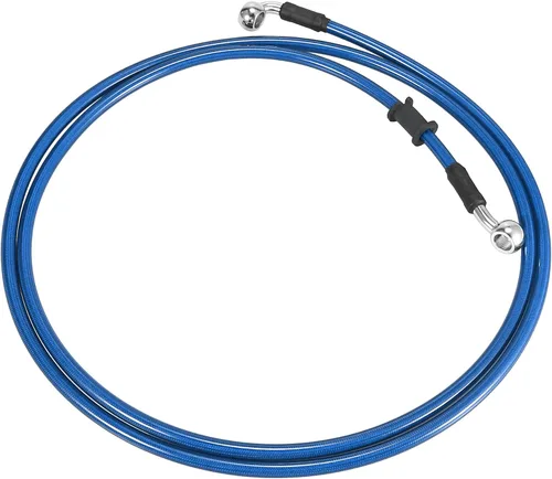 Miniatura 25 de Motoforti Universal 40 cm 15.75" Manguera de Aceite para Freno y Embrague de Motocicleta, Tubo de Línea Hidráulica Reforzada, Acero Inoxidable Negro