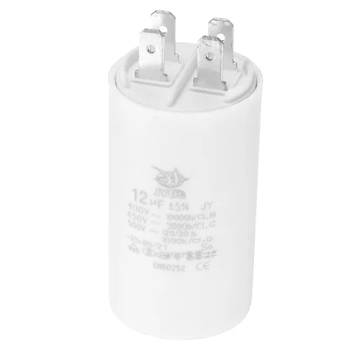 Miniatura 10 de PATIKIL CBB60 8uf Condensador de funcionamiento, AC 450V 4 pines 50/60Hz doble inserto cilindro inferior para aire acondicionado, bomba de agua