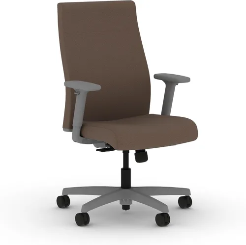 Miniatura 18 de HON Ignition 2.0 - Silla de oficina de tela, tapizada, brazos ajustables, silla de oficina ergonómica ejecutiva reclinable, con inclinación