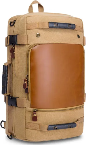 Miniatura 6 de KAKA - Mochila duradera resistente al desgaste, mochila de viaje con bolsa de viaje