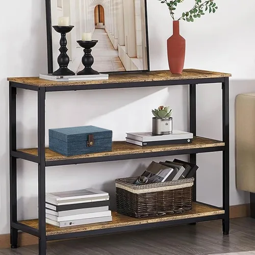 Miniatura 7 de Hipiwe Caja del cofre del tesoro, caja de joyería decorativa de madera con cierre, caja de recuerdos, caja rectangular organizadora de joyas, caja