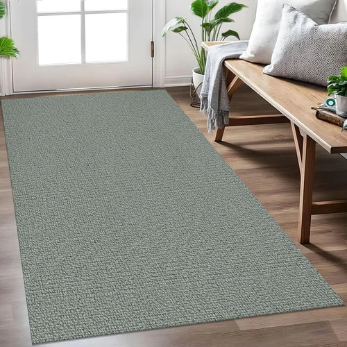 Miniatura 115 de EARTHALL Alfombra pequeña de 2 x 3 pies, lavable para entrada, antideslizante, trenzada, alfombra para puerta interior y exterior, alfombra tejida