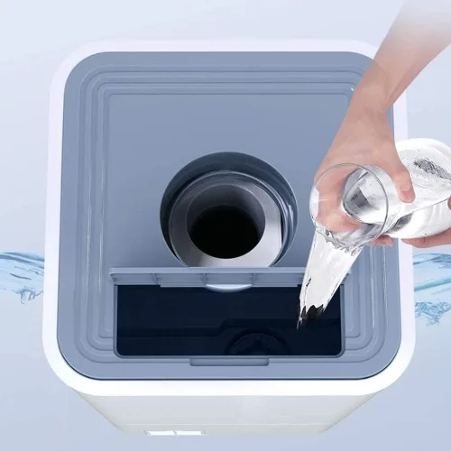 Humidificador de niebla fría, humidificadores de aire ultrasónicos para dormitorio, bebé, hogar, humidificador grande de llenado superior de 15L,