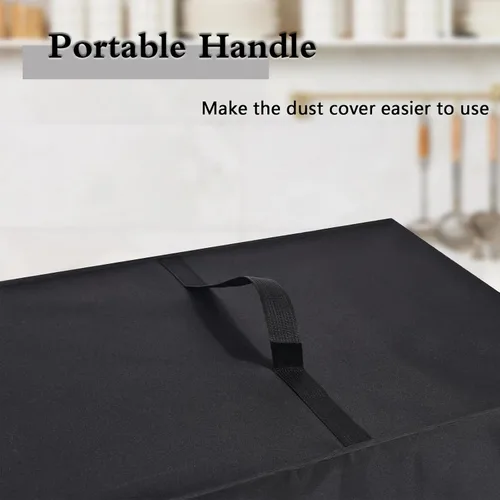 Miniatura 5 de Funda para freidora de aire, resistente al calor, resistente al calor, impermeable, funda protectora contra el polvo, compatible con freidora