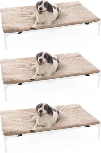 Miniatura 10 de K&H Pet Products Almohadilla para cuna para perro (la cuna se vende por separado), cama cómoda con parte superior acolchada para camas elevadas