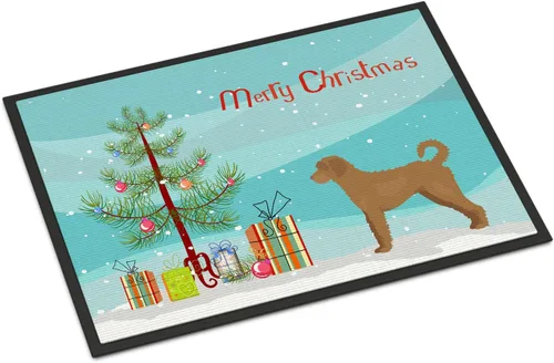 Miniatura 63 de Caroline's Treasures CK3799MAT Akita Shepherd - Tapete de árbol de Navidad de 18 x 27 pulgadas, tapete para puerta delantera, interior y exterior