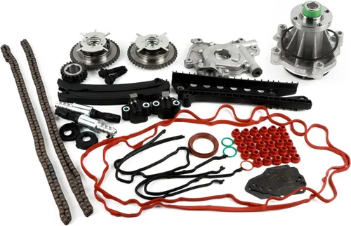 Miniatura 9 de Kit de cadena de distribución del motor w/VVT para Discovery Sport 2015-2018 1999CC 122Cu para Evoque 2.0L 2012-2017 Reemplazar #