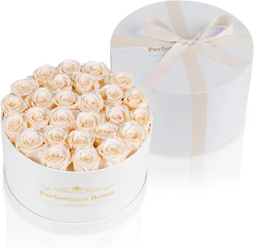 Miniatura 6 de Perfectione Roses 27 Rosas en una Caja, Rosa del Día de la Madre, Flores Preservadas para Ella, Flores para Entrega, Regalos de Cumpleaños
