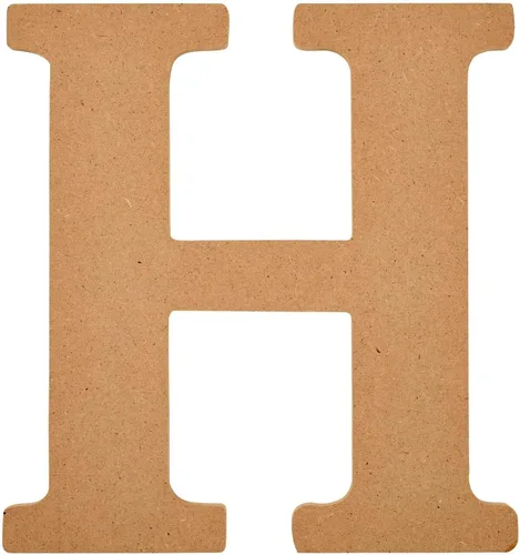 Miniatura 18 de Plaid Letra de madera sin terminar, superficie de madera de 5" perfecta para proyectos de bricolaje, artes y manualidades, 63572