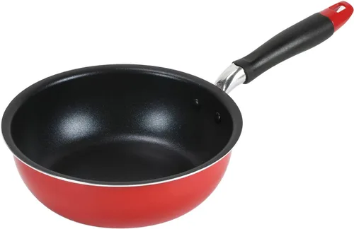 Miniatura 9 de Bestco IH ND-9453 - Sartén profunda, 9.4 in, color rojo, Módena