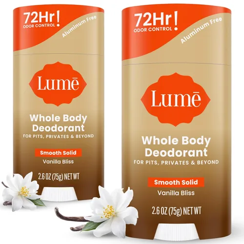 Miniatura 18 de Lume Desodorante para Todo el Cuerpo - Barra Sólida Suave - Control de Olor de 72 Horas - Sin Aluminio, Sin Bicarbonato de Sodio y Seguro