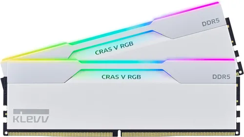 Miniatura 9 de KLEVV CRAS V RGB DDR5 32 GB (2x16 GB) 6000 MHz CL28 SK Hynix A-Die 1.35V Memoria RAM de escritorio para juegos XMP 3.0 / AMD Expo Ready - Negro