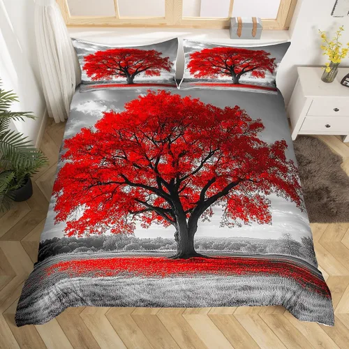 Miniatura 15 de Erosebridal Funda de edredón de leopardo, guepardo, funda de edredón de animales de sabana africana, juego de ropa de cama con estampado de leopardo