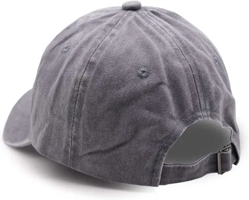 Miniatura 5 de KKMKSHHG Unisex Papa Bear Denim Hat Adjustable Washed Dyed Cotton Dad Baseball Caps