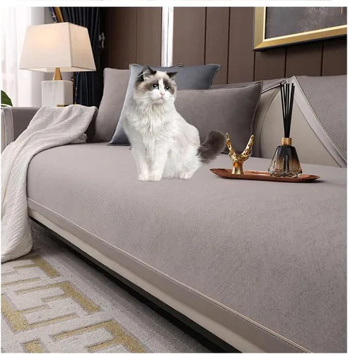 Miniatura 12 de Funda de cojín antideslizante para sofá, protector de muebles, estilo moderno, adecuada para sillón, funda de sofá para sala de estar, funda de Azul
