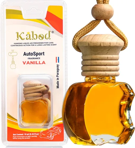 Miniatura 12 de Ambientador para coche colgante de bambú Kabod Difusor de aceites esenciales Aroma verde limpio Neutralizador de olores natural Fragancia