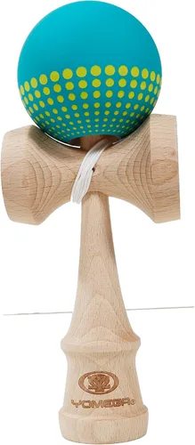 Miniatura 3 de Yomega Pro Model Kendama - El tradicional juego de habilidades japonés para lanzar y atrapar con pintura de goma para facilitar el juego de Negro
