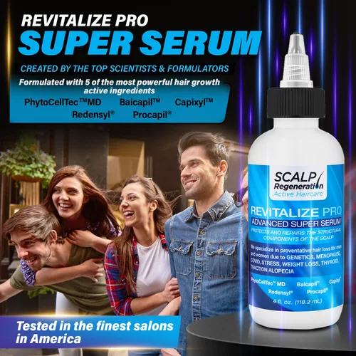 Miniatura 2 de Scalp Delivery Suero profesional revitalizante para el crecimiento del cabello, tratamiento de pérdida de cabello para hombres y mujeres, reduce