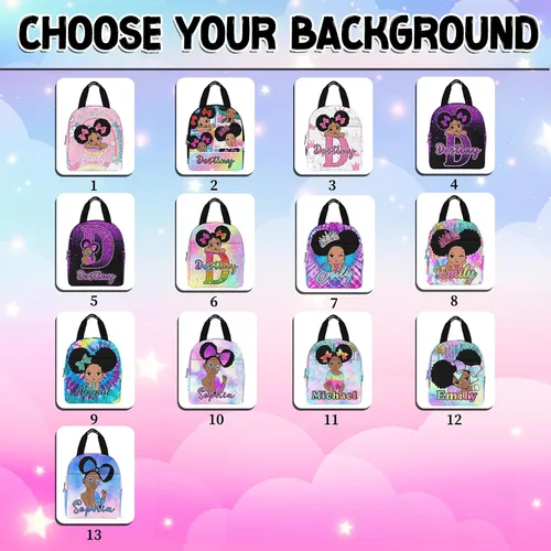 Miniatura 161 de Texto personalizado Elefante desgaste gafas mochila mochila mochila casual Daypack bolsa para mamá niñas, color86-4, Mochilas Daypack