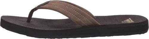 Miniatura 15 de Quiksilver Men's Carver Suede 3 Point Flip Flop Athletic Sandal