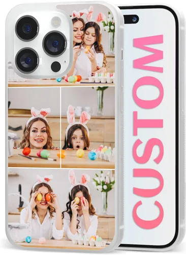 Miniatura 11 de Fundas de teléfono con collage de fotos, funda protectora de silicona para niñas, niños, mujeres, parejas, amigos, para iPhone 11, 12, 13, 14, 15
