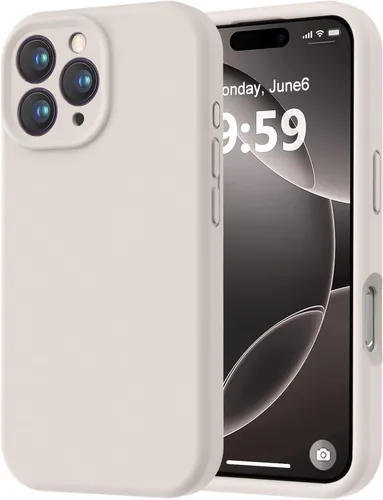 Miniatura 23 de LOVE 3000 Compatible con Funda para iPhone 15, [Cámara de Cobertura Completa de Silicona Suave] [Protección contra Caídas de 8 pies], Forro de Negro