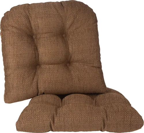 Miniatura 126 de Klear Vu Gripper Overstuffed - Cojines universales antideslizantes para silla de comedor para decoración de cocina o uso de oficina, almohadilla