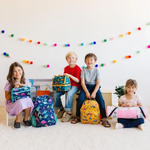 Miniatura 6 de Wildkin Lonchera para niños con aislamiento – Duradera y reutilizable para la escuela y los viajes - Tiernos dinosaurios
